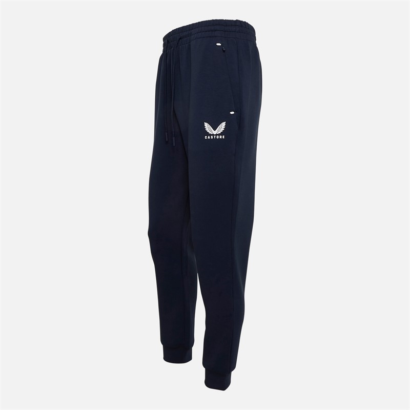 Castore Mens RFU England Rugby Travel Knit Pants Inkwell