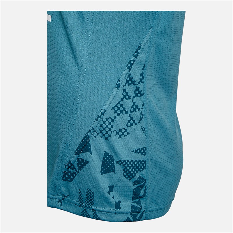 Castore Womens RFU England Rugby Performance Sleeveless Top Storm Blue