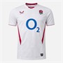 Castore Mens RFU England Rugby 25/26 Home Jersey Brilliant White/Lipstick Red