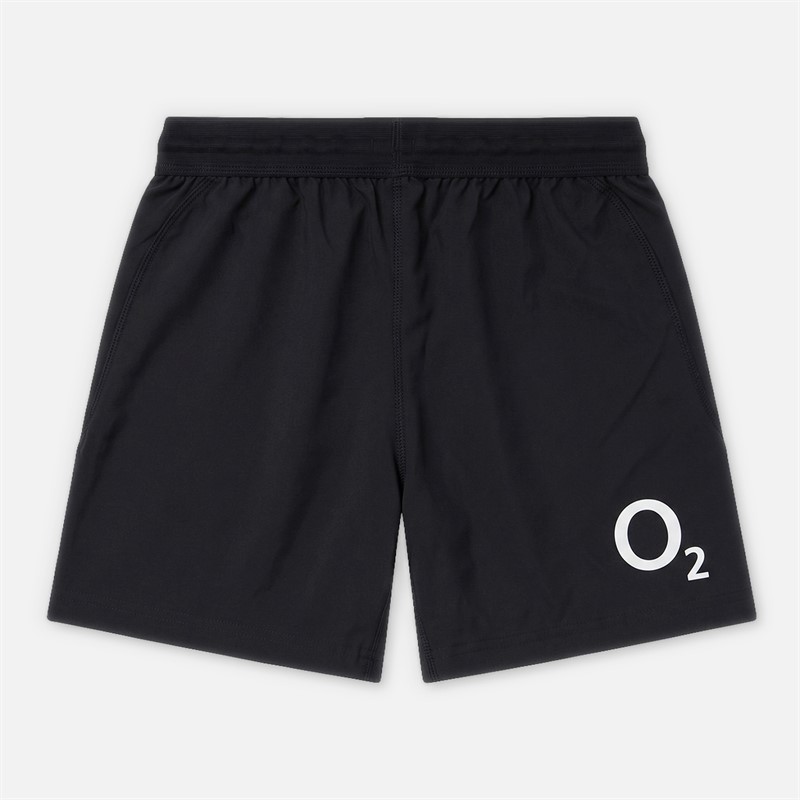 Castore Junior RFU England Rugby 25/26 Alternate Shorts Caviar/Swim Cap