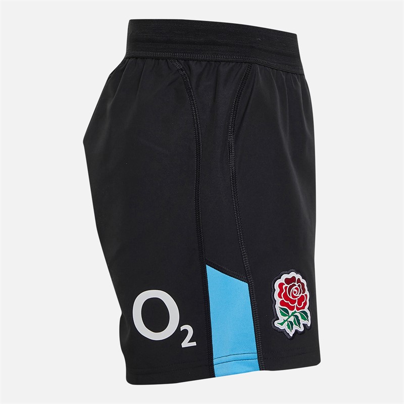 Castore Junior RFU England Rugby 25/26 Alternate Shorts Caviar/Swim Cap