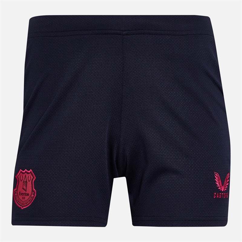 Castore Junior EFC Everton 25/26 Fourth Shorts Baritone Blue