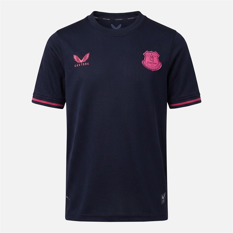 Castore Junior EFC Everton 25/26 Fourth Jersey Baritone Blue