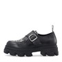 Bianco Mocassins Femme Biaginny à velcro zèbre