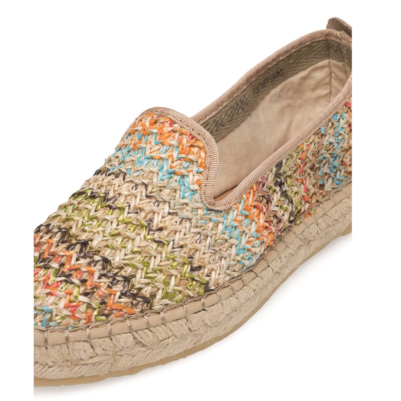 Bianco Espadrilles voor Dames Biaannabel Basic Beige