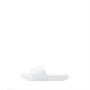 Bianco Slider Sandales Biastone Logo Femme Blanc