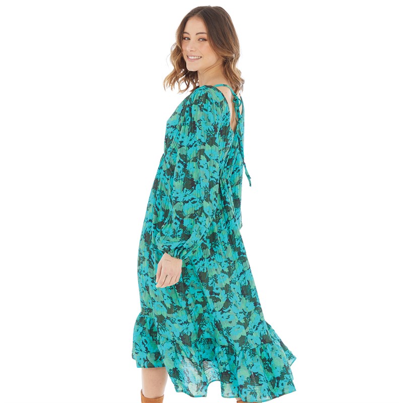 Nobody's Child Womens Ammie Midi Dress Green