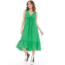 Nobody's Child Womens Amy Sleeveless Midi Dress Green