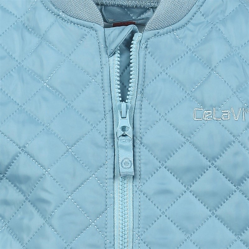 Celavi Ensemble thermique basique uni Enfant Celavie Cerulean