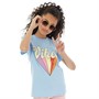 Suburban Riot Girls Vibes T-Shirt Blue Soul