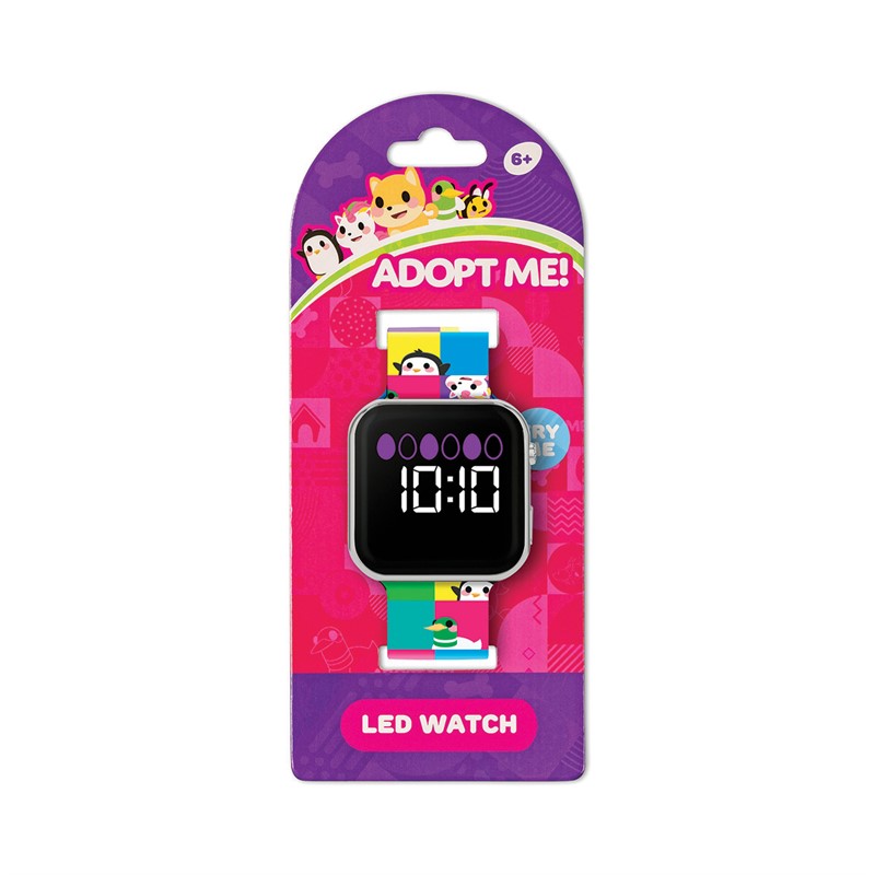 Roblox Kids Printed Strap LED Watch Multi