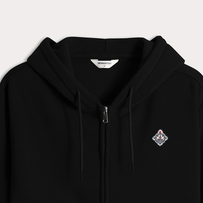 Copenhagen Legacy Zip Hoodie Black