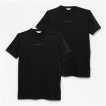 Copenhagen Legacy T-shirts Noir Garçon, Pacquet Double