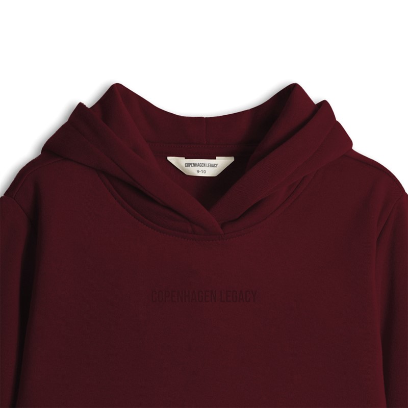 Copenhagen Legacy Børn Hættetrøjer Bordeaux
