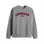 Copenhagen Legacy Crew Print Sweatshirt Grå Melange