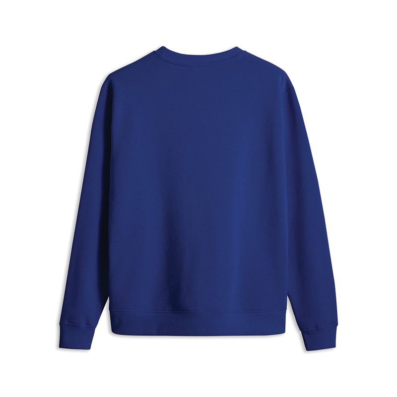 Copenhagen Legacy Crew Print Sweatshirt Kobolt Blå