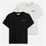 Copenhagen Legacy Drenge To Pakke T-Shirts Sort/Hvid
