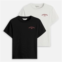 Copenhagen Legacy Jongens T-shirts Set van 2 Zwart / Wit