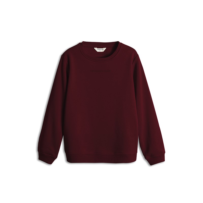 Copenhagen Legacy Kinder Sweatshirt Burgunderrot