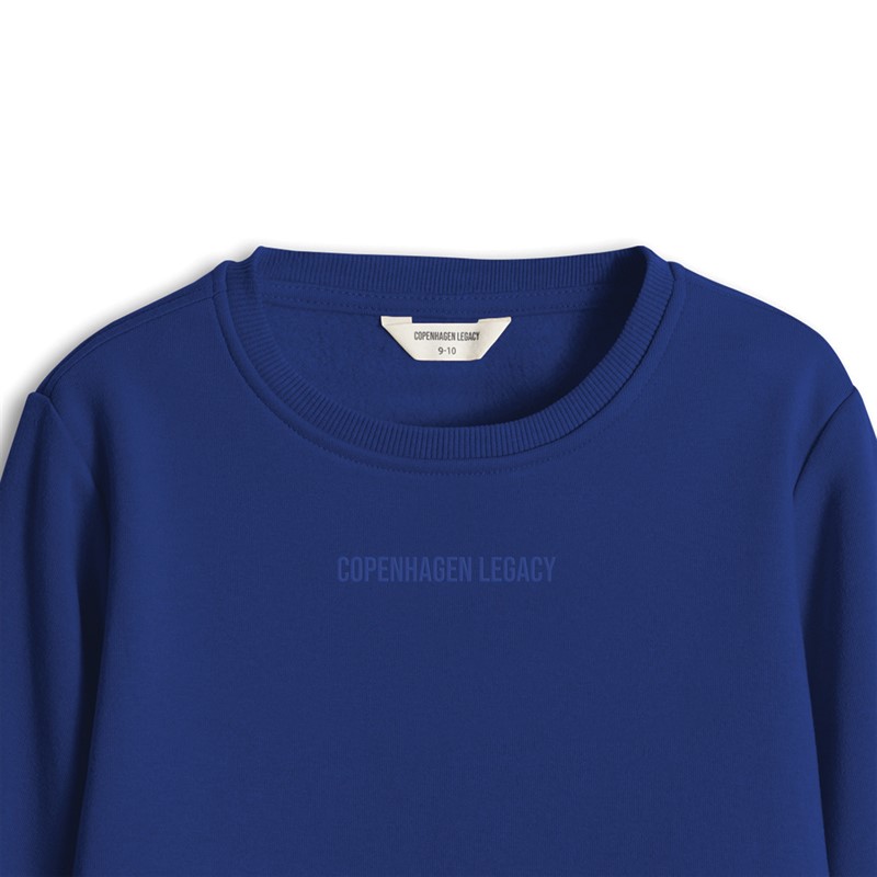 Copenhagen Legacy Bluza kolor kobaltowy