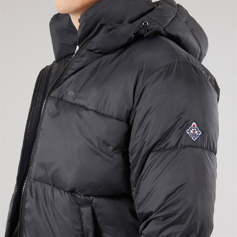Copenhagen Legacy Herren Jacke mit Kapuze Schwarz