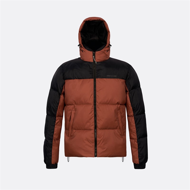 Copenhagen Legacy Veste à Capuche Homme Rouille/Noir