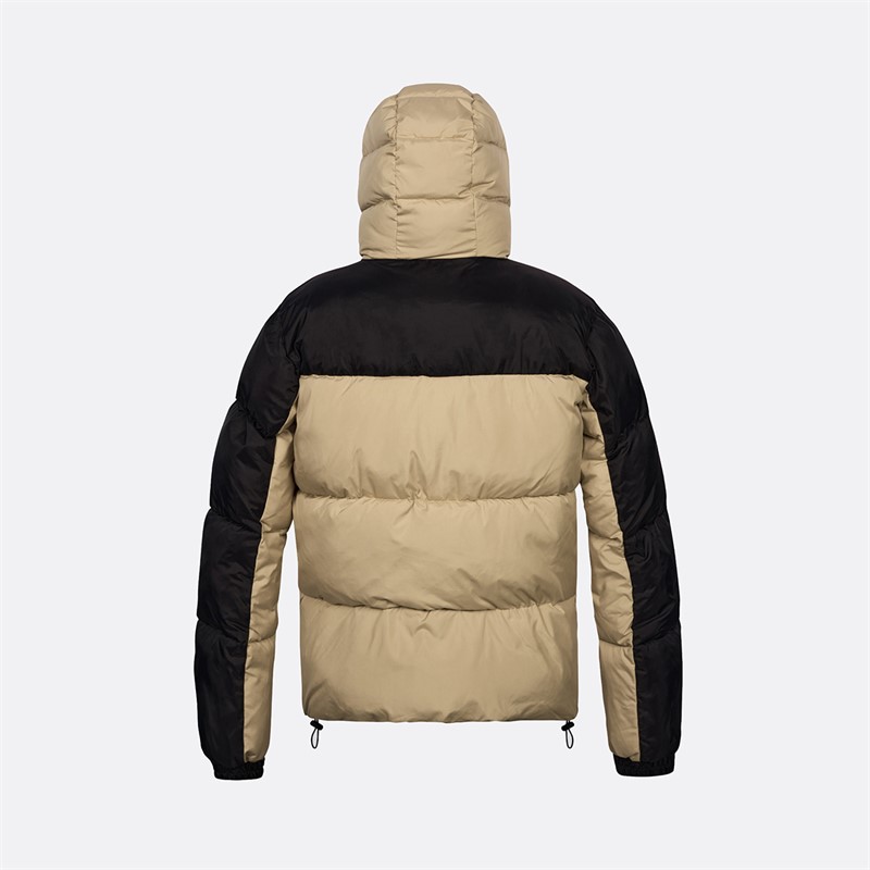 Copenhagen Legacy Herren Jacke mit Kapuze Khaki / Schwarz