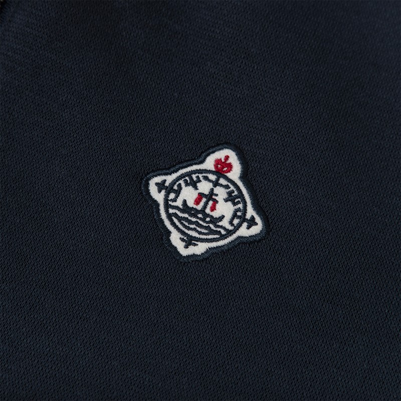 Copenhagen Legacy Drenge lynlås hoodie Navy