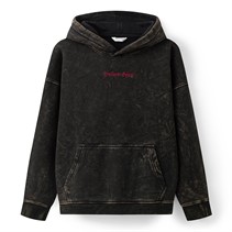 Copenhagen Legacy Herre Vintage Vasket Oversized Hættetrøje Dark Grey
