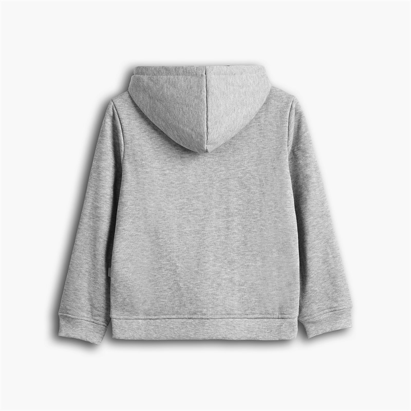 Copenhagen Legacy Drenge lynlås hoodie Grey Melange