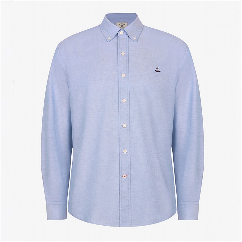 Copenhagen Legacy Herren Oxford Kragen Hemd Sky Blue