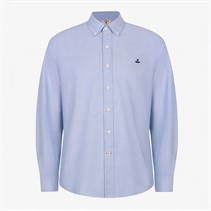 Copenhagen Legacy Chemise col Oxford Homme Sky Blue