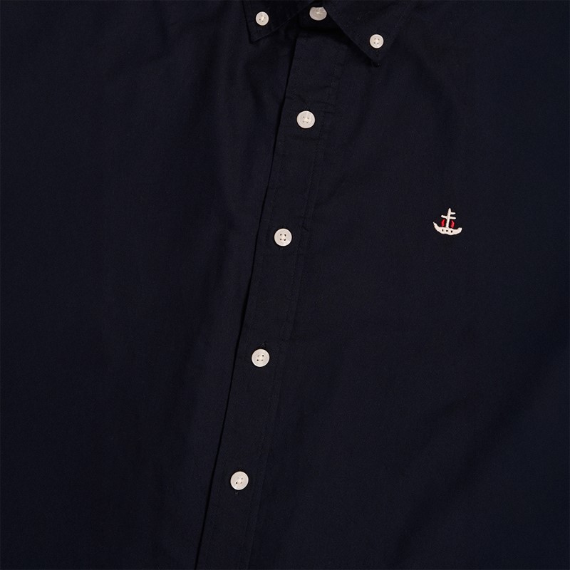 Copenhagen Legacy Herren Oxford Kragen Hemd Navy