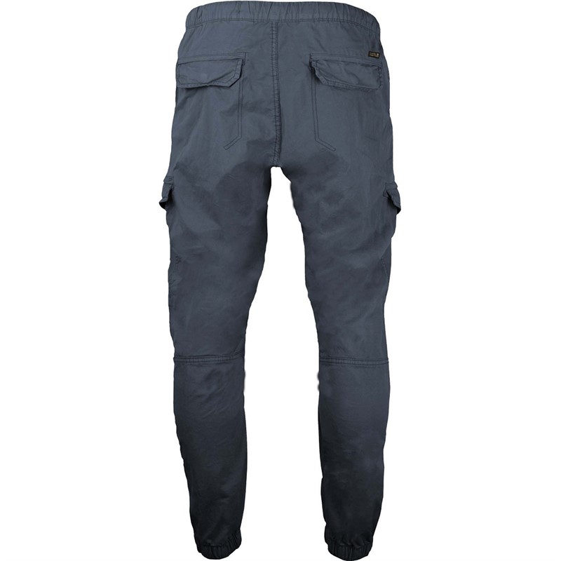 Indicode Pantalon cargo Inlevi Homme marine