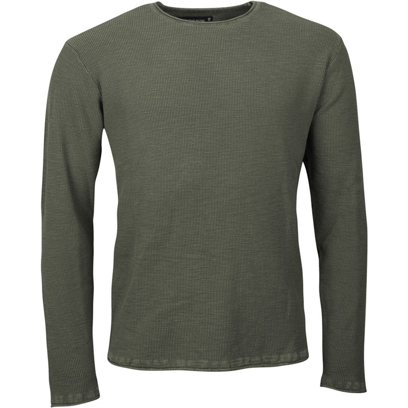 Indicode Pullover Homme Injadiel Armée