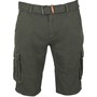 Indicode Herre Inmonroe Cargo Shorts med Bælte Army