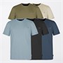 Indicode Herre Inlouien T-shirts Mix Pakke 5