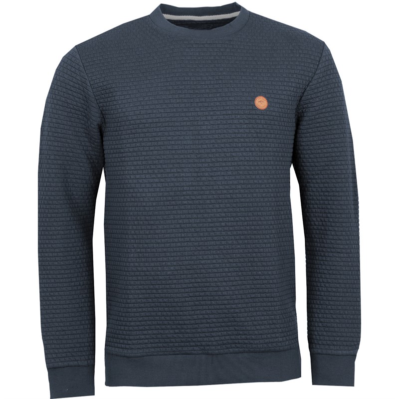 Indicode Herensweatshirt Dash Navy