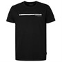Indicode T-shirt Hanes Homme Noir