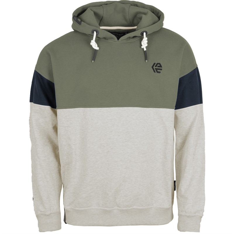 Indicode Herren Ziggy Sweatshirt Armee