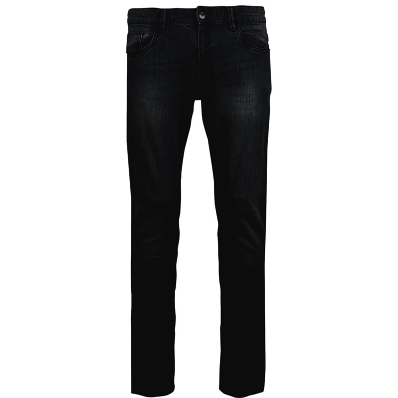 Indicode Heren Tony Regular Fit Jeans Ultra Zwart