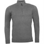 Indicode Ancona sweter dla niego kolor 913 jasnoszary melanż