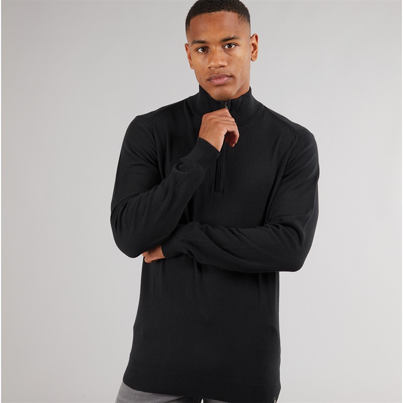 Indicode Herren Ancona Pullover Schwarz