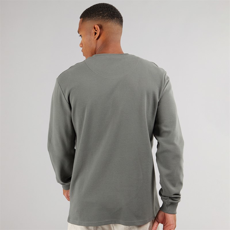 Indicode Herren Salupe Sweatshirt Castor Grau