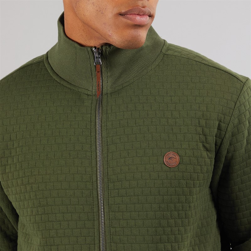 Indicode Herren Bermie Sweatshirt Armee