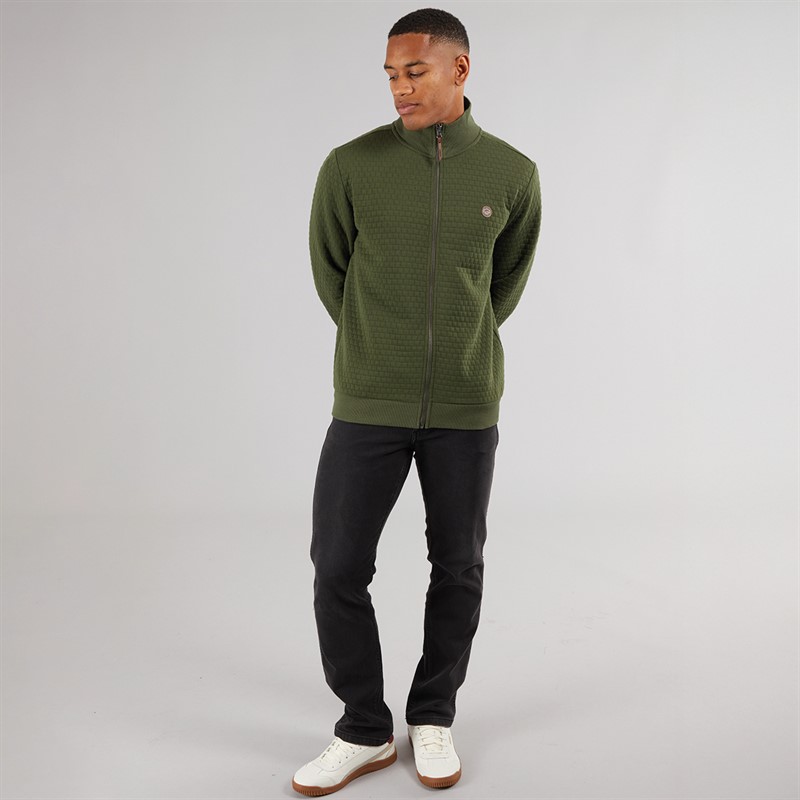 Indicode Herren Bermie Sweatshirt Armee