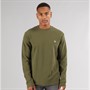 Indicode Herren Salupe Sweatshirt Dunkel Olive