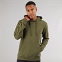 Indicode Herren Salupe Kapuzenpullover Dunkel Olive
