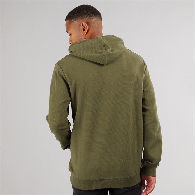 Indicode Herren Salupe Kapuzenpullover Dunkel Olive