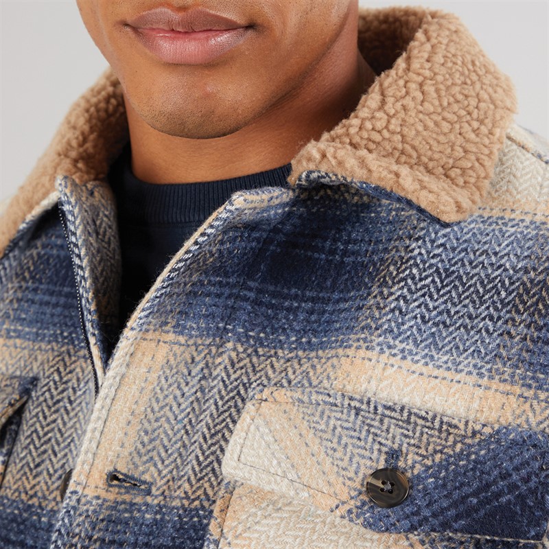 Indicode Herren Harrod Jacke Dunkles Denim